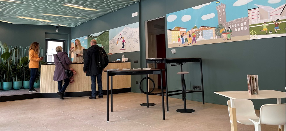 Nuovo look per l'ufficio info dell'Azienda per il turismo del capoluogo